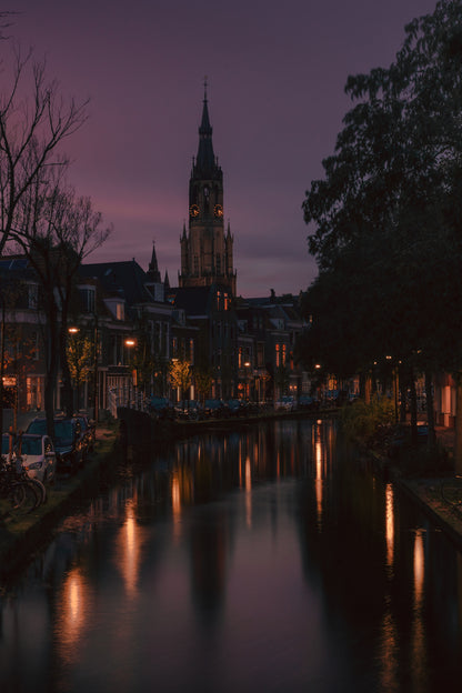 Dusk in Delft